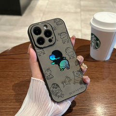 Kawaii Cartoon Fun Laser Gradient Phone Case