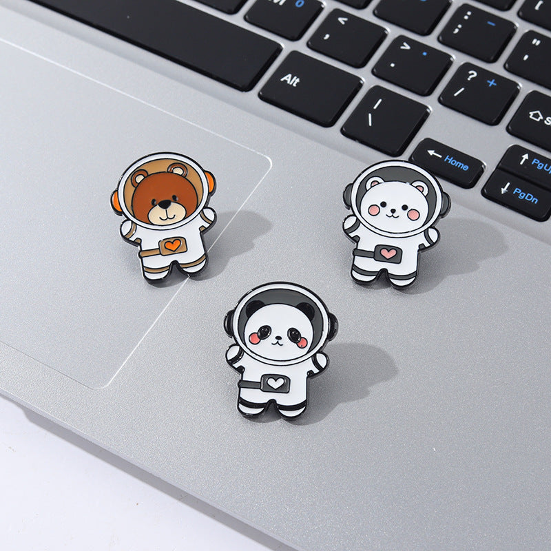 Cute Cartoon Panda Pins