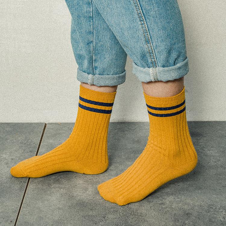 Korean Style Striped Socks