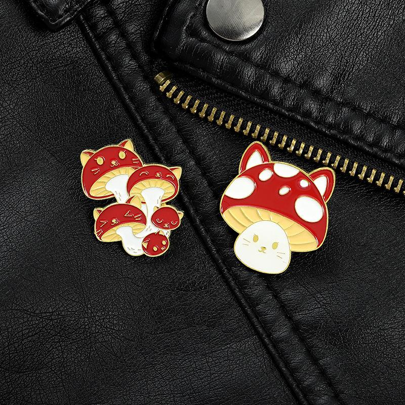 Cute Mushrooms Pins