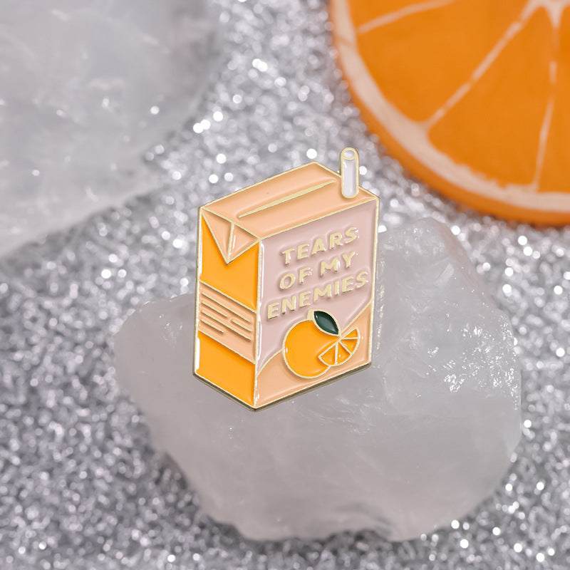 Cute Orange Style Pins