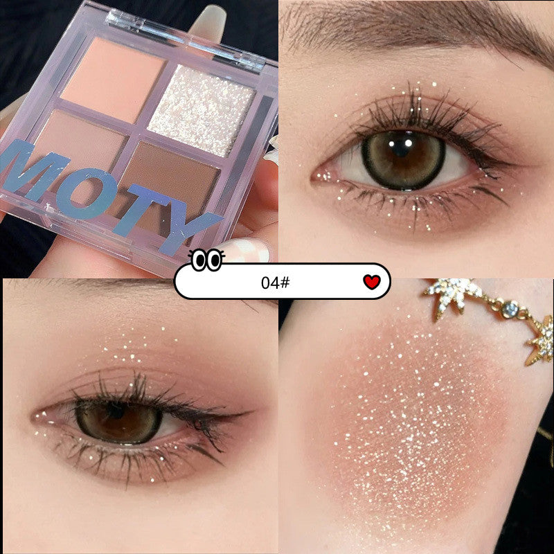 4 Colors Shine Eyeshadow