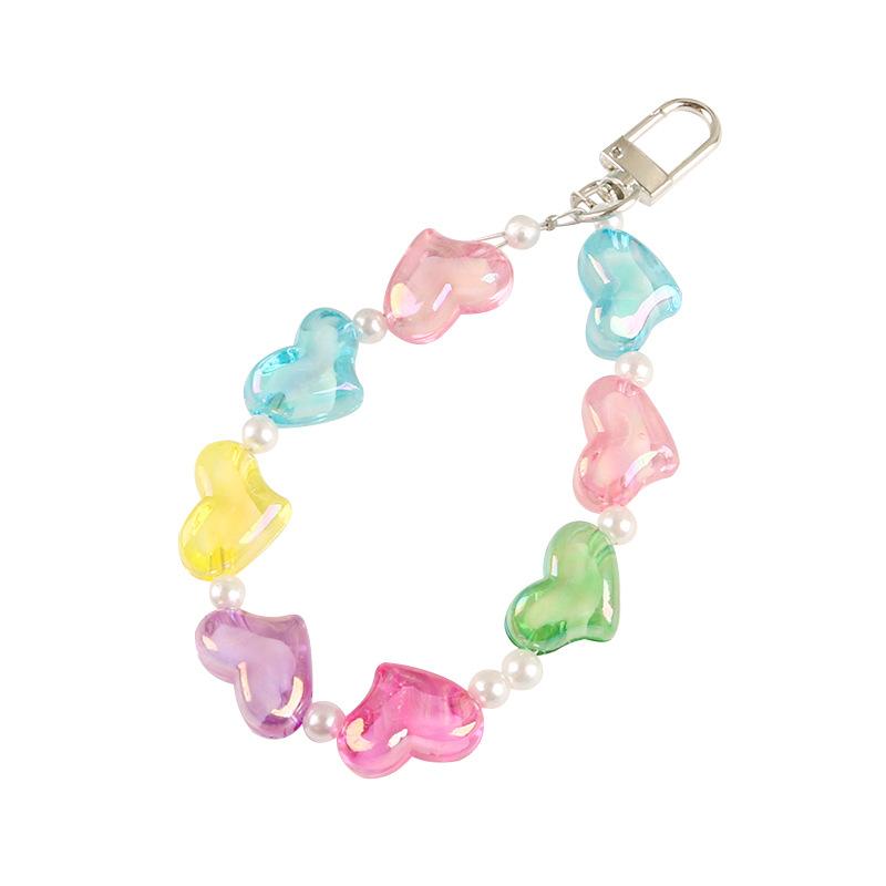 Candy Color Love Keychain