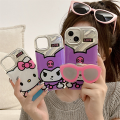 Kawaii Cartoon Big Face Phone Case