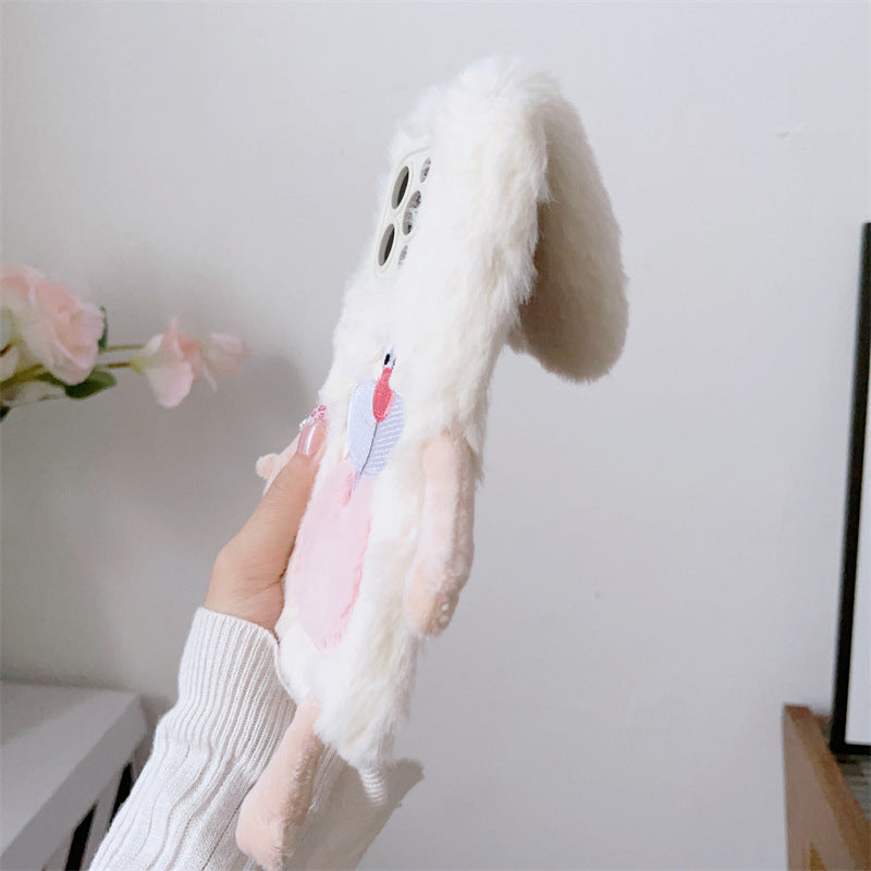 Cartoon Plush Phone Case