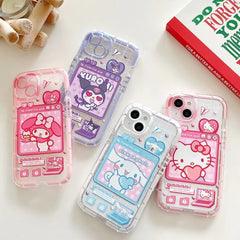 Cute Cartoon Luminous Border Phone Case