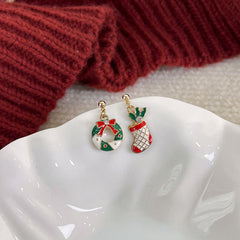 Christmas Elk Earrings