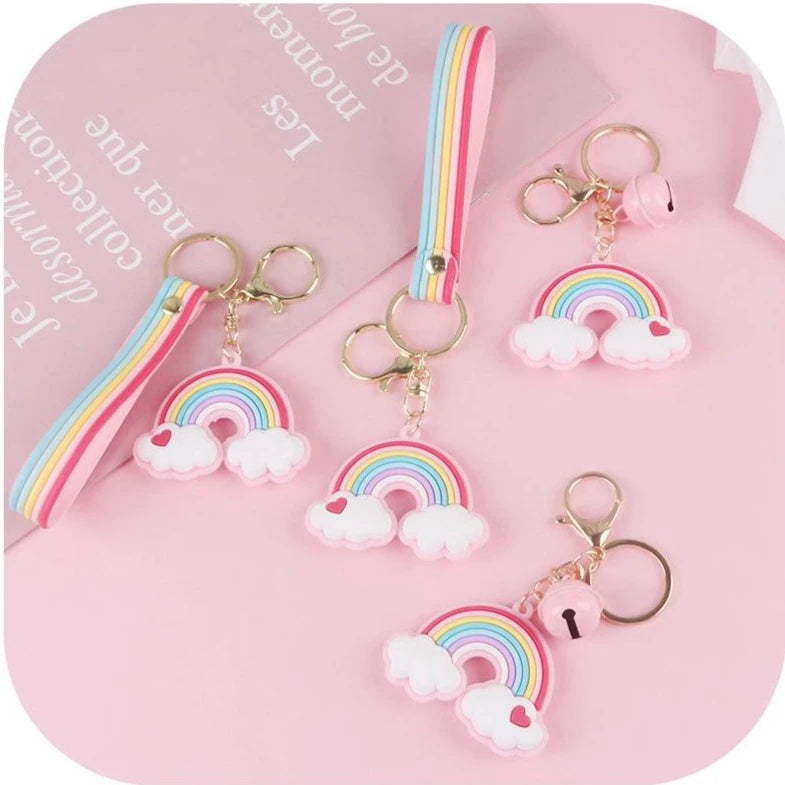 Cute Rainbow Keychain