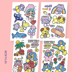 Color Animal Waterproof Tattoo Stickers