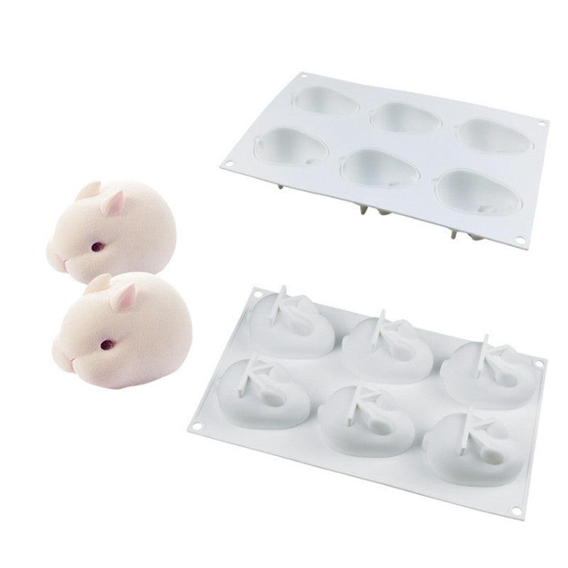 Mini Bunny Silicone Cake Mold