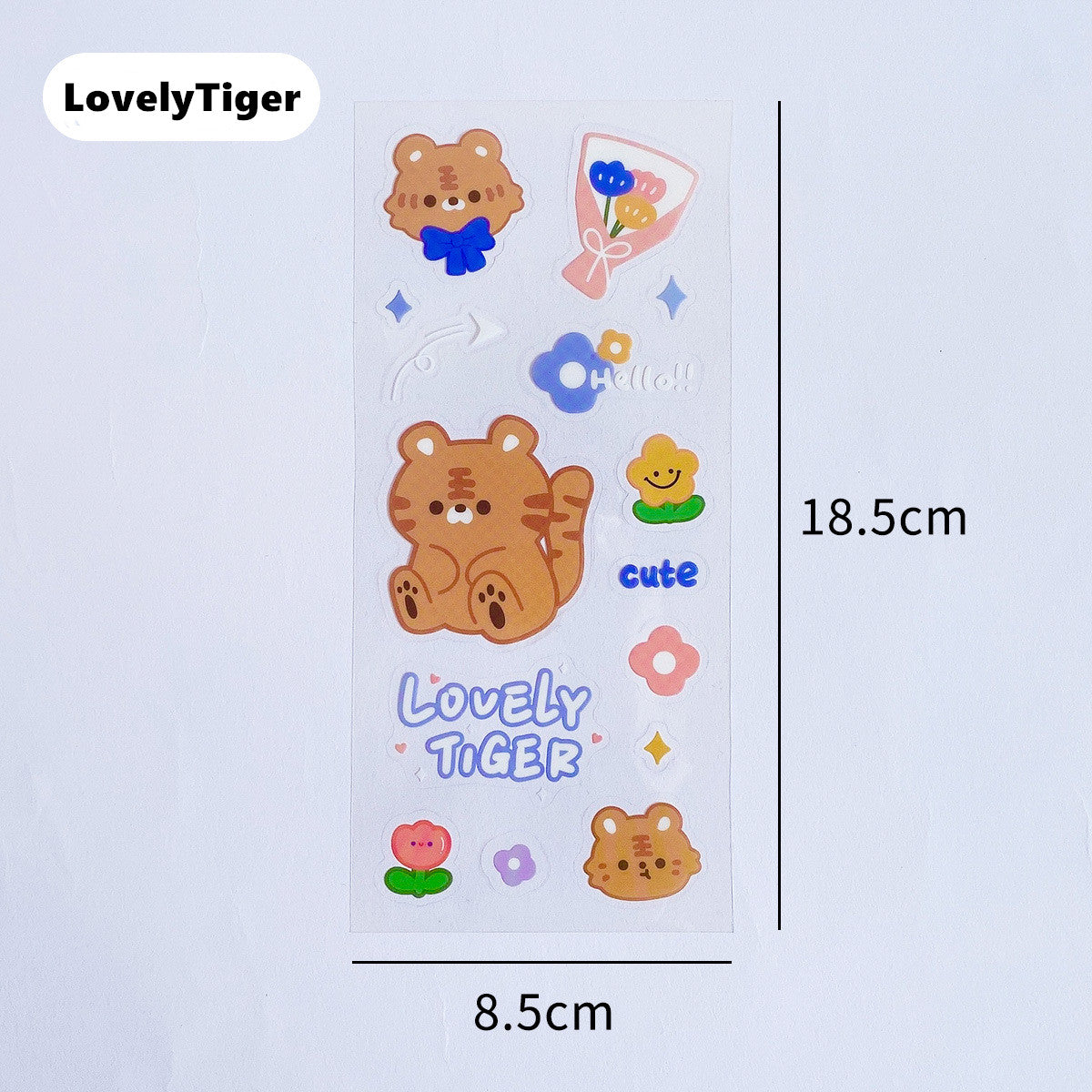 Cute Transparent PVC Sticker