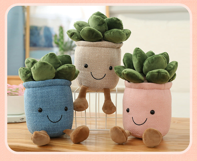 Cute Potted Plants Plushies