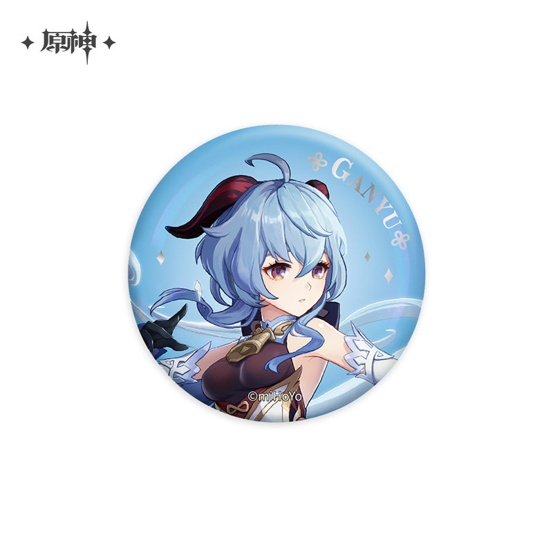 Impact Character Tinplate Badge