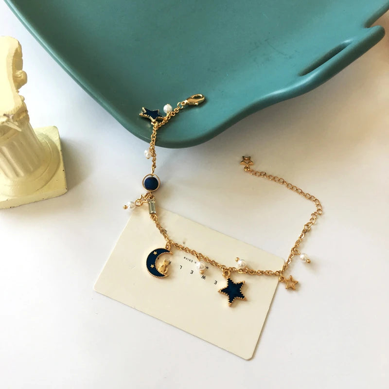 Star And Moon Bracelet