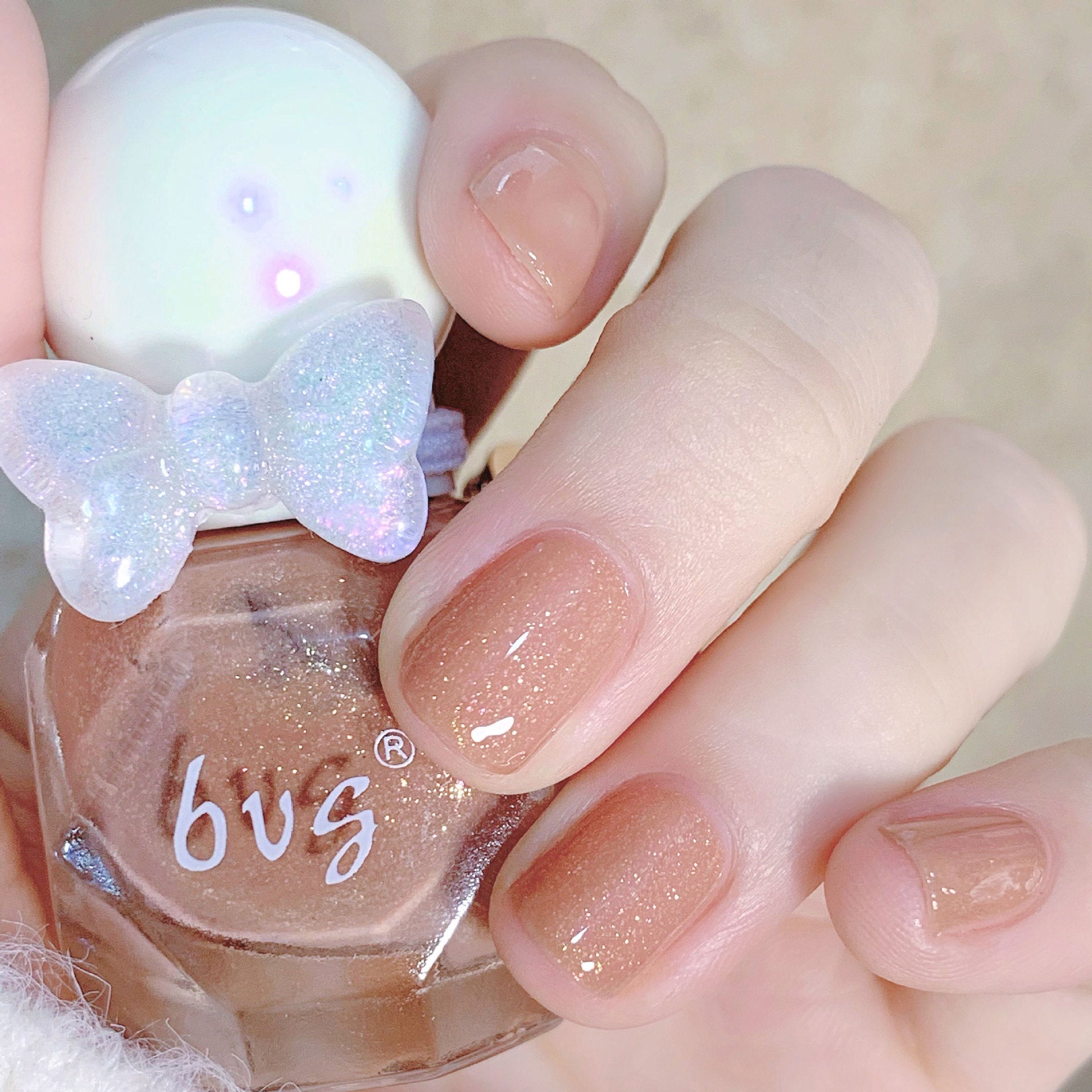 Kawaii Flower Nail Polish