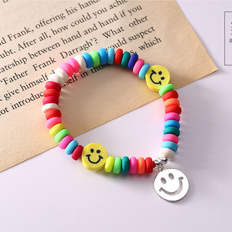 Rainbow Smiley Bracelet