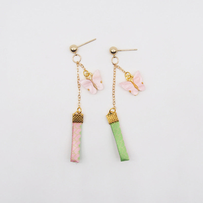 Anime Bufferfly Long Earrings