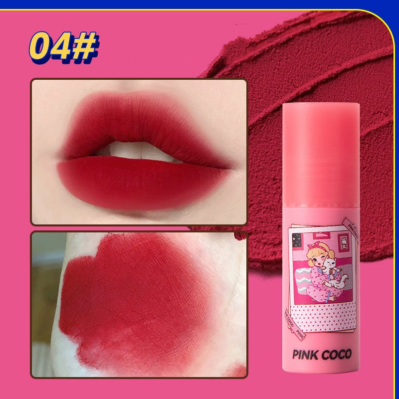 PINKCOCO Dopamine Time Matte Lip Gloss