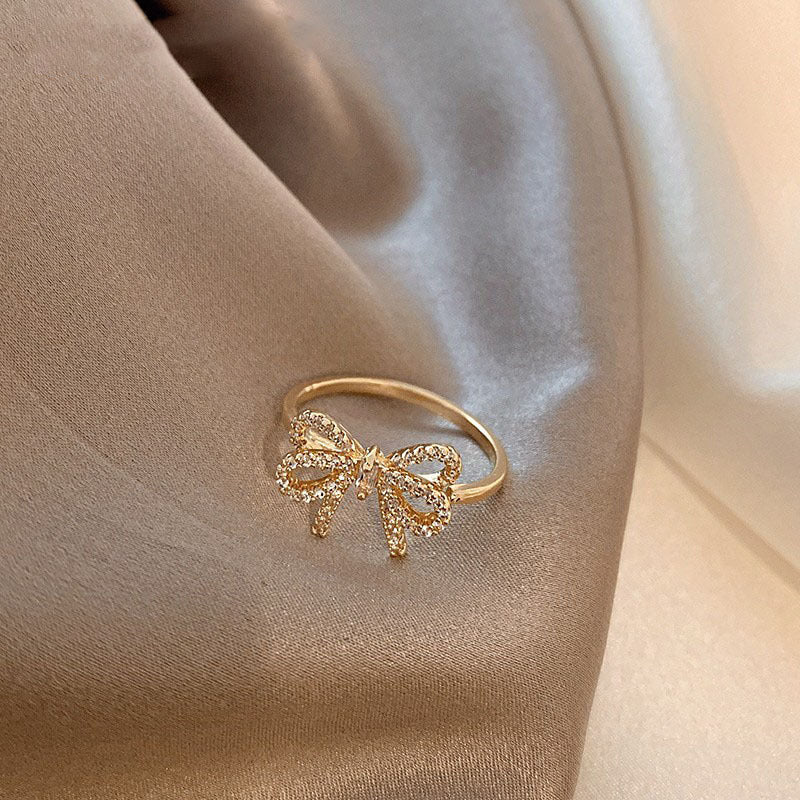 Cute Bow Adjustable Ring