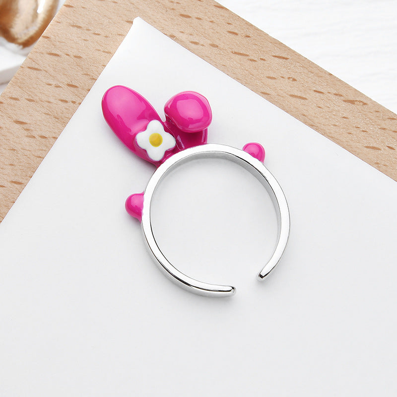 Anime Cartoon Cute Open Rings