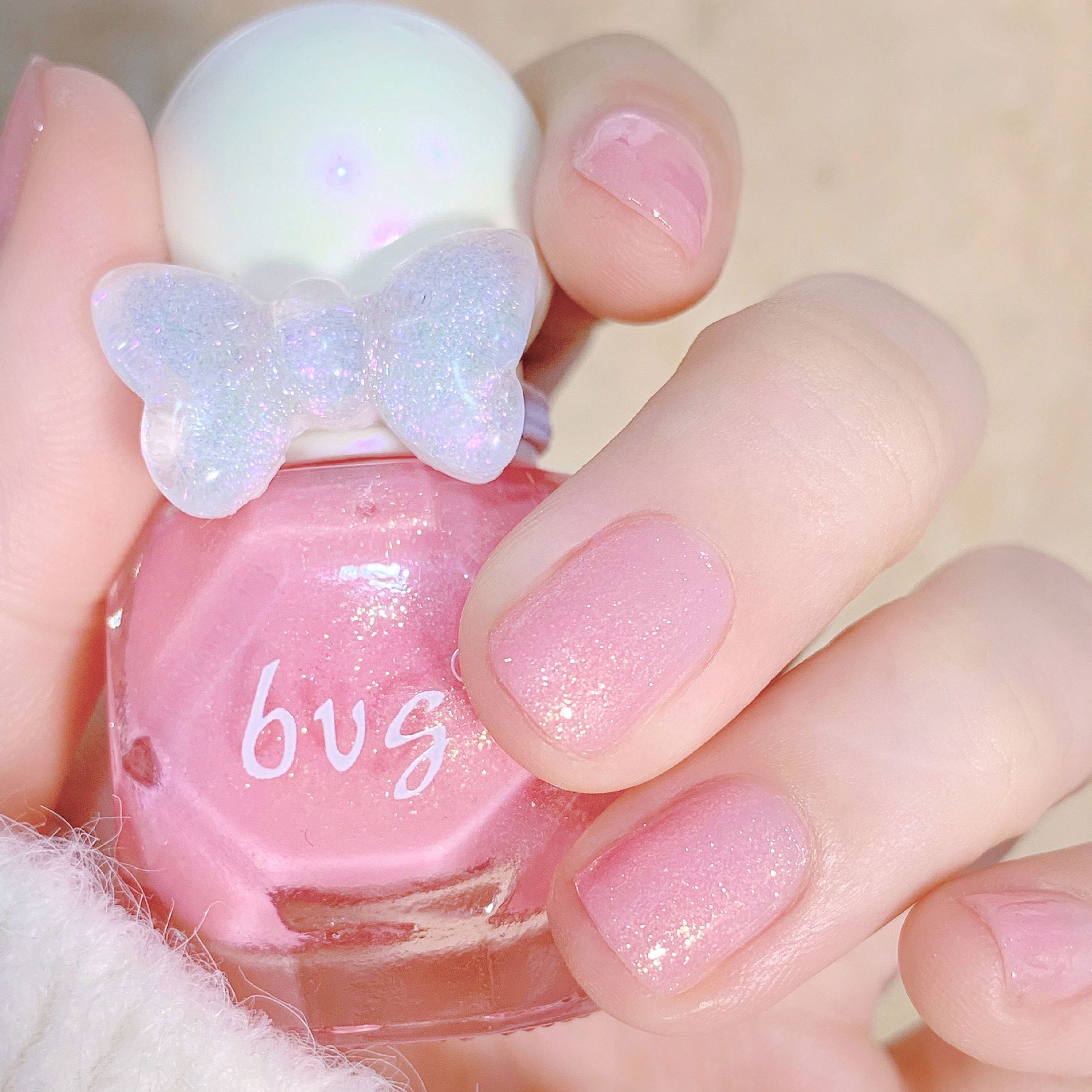 Kawaii Flower Nail Polish