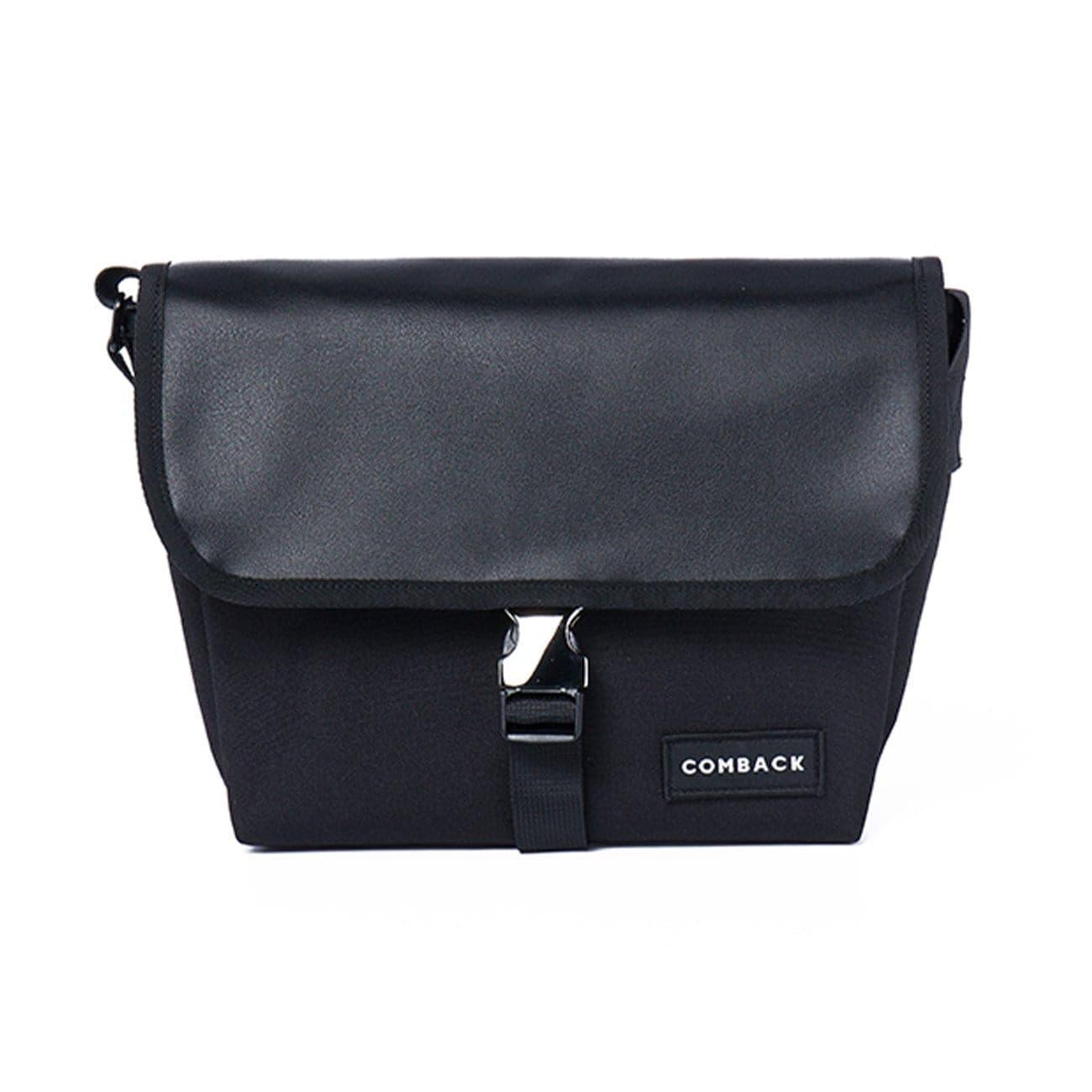 Buckle PU Messenger Bag