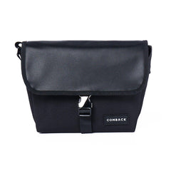 Buckle PU Messenger Bag