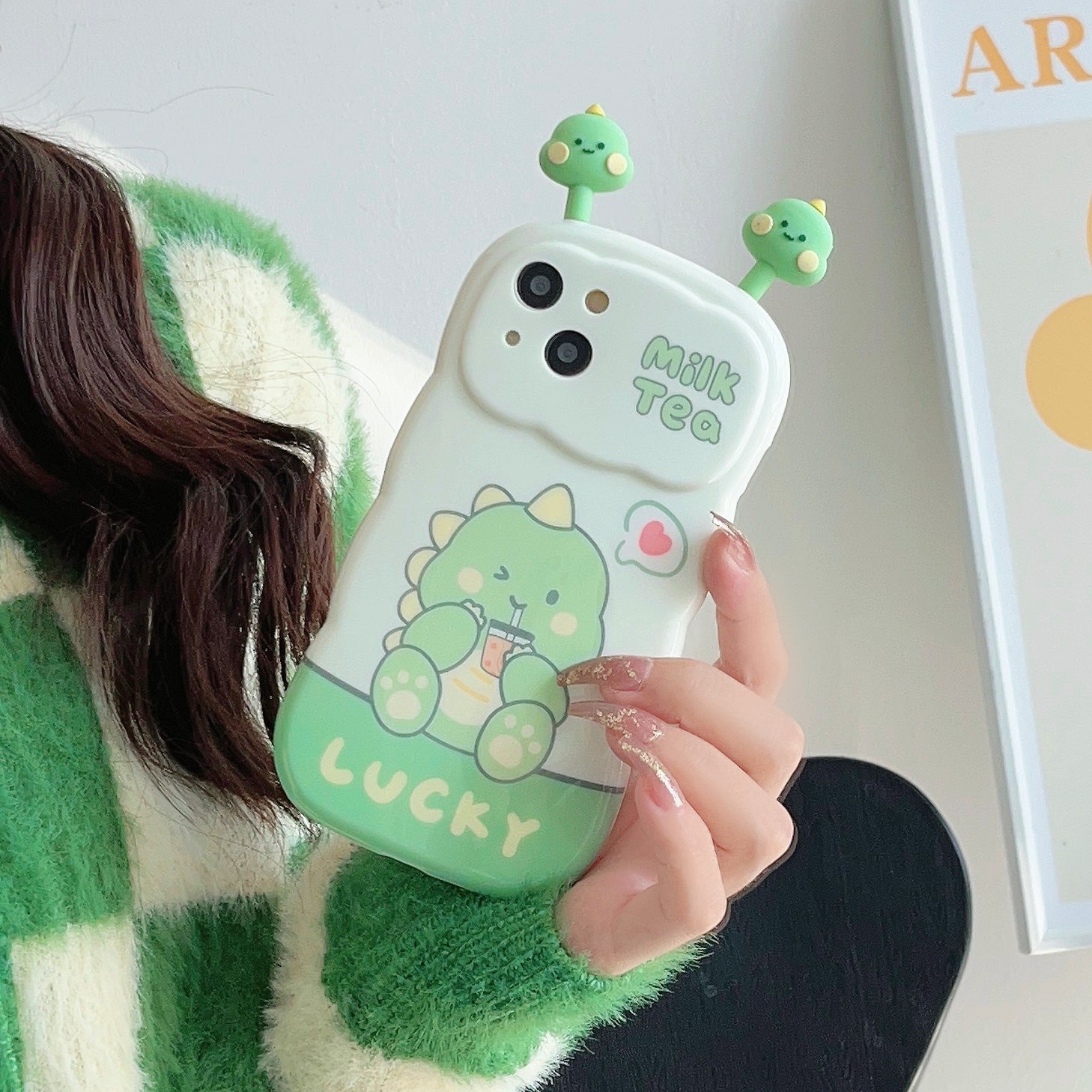 Kawaii Cartoon Dinosaur Phone case