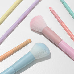 Colorful Macaron Makeup Brush Set*7pcs