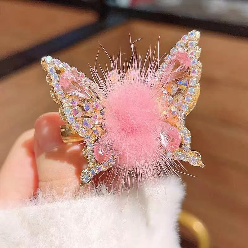 Flying Butterfly Hair Clip