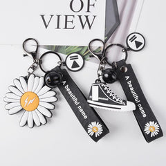 Kawaii Daisy Keychain