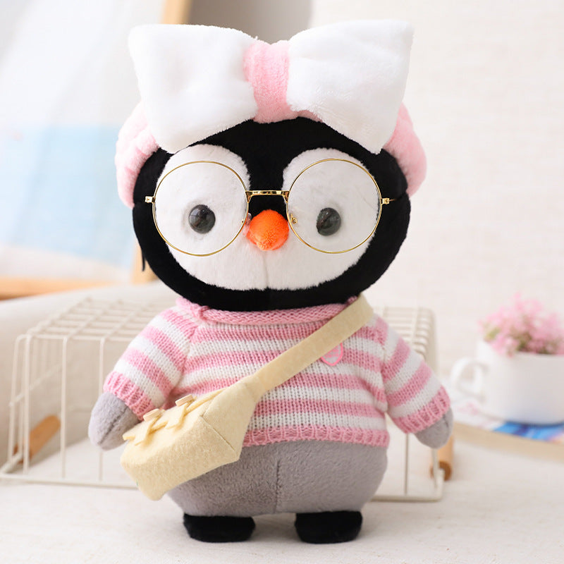 Kawaii Dress Up Penguin Family Plushie