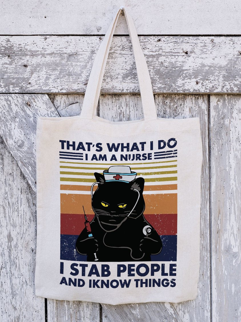That's What I Do Alphabet Cat