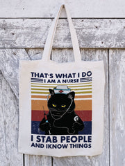 That's What I Do Alphabet Cat