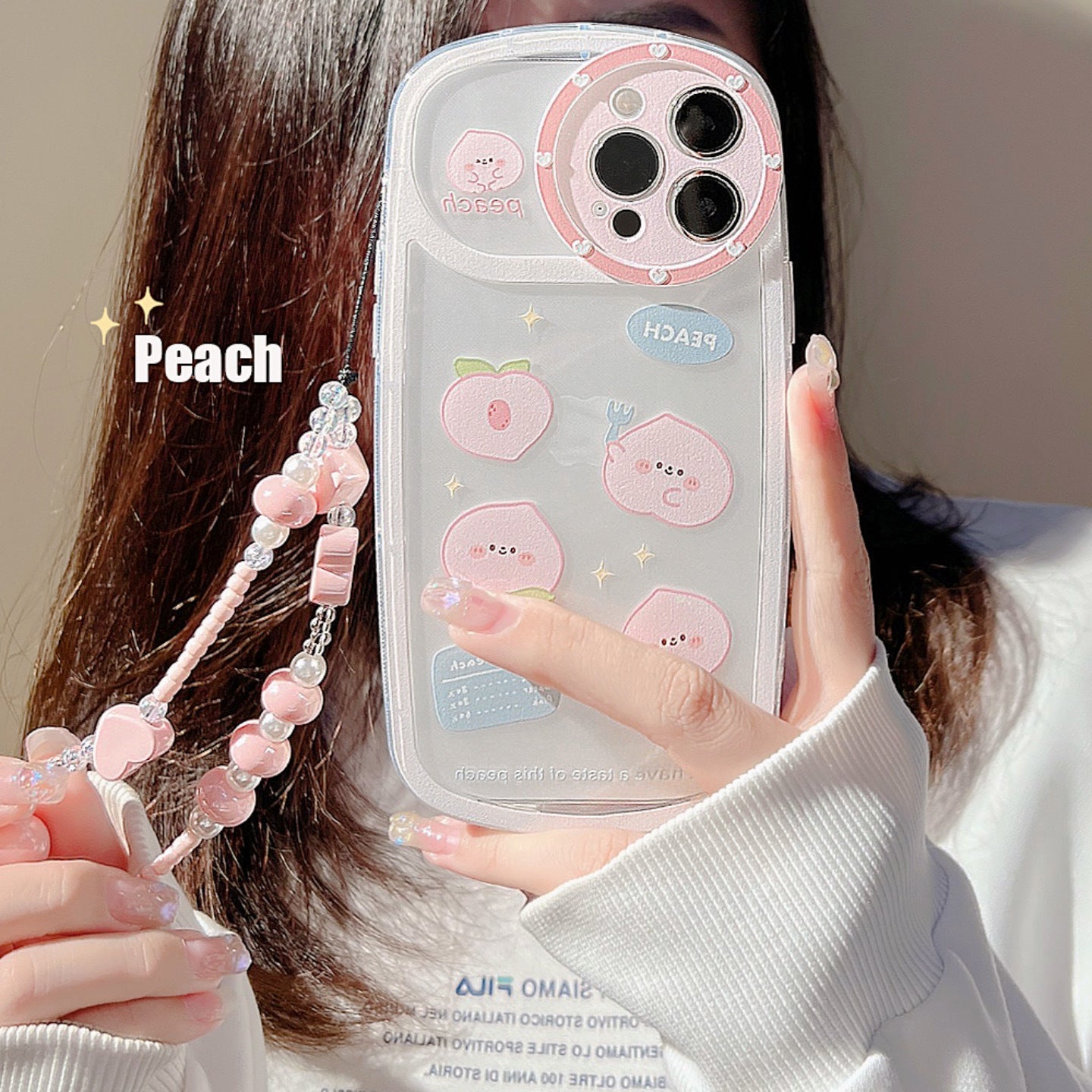 Cute Peach Phone Case