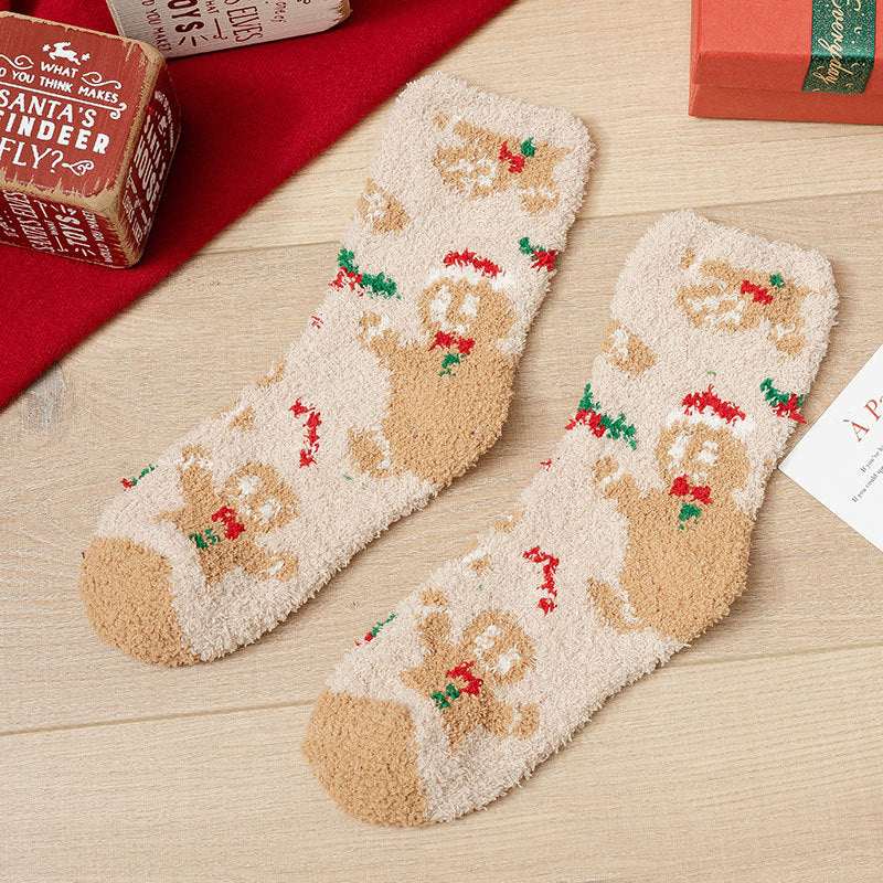 Cute Christmas Floor Socks