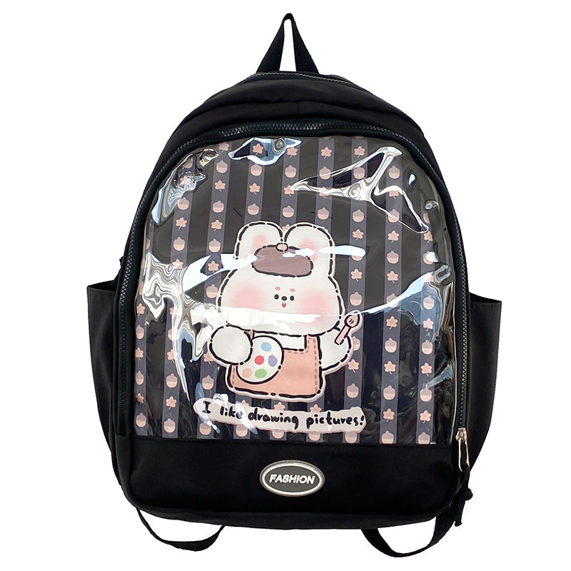 Cute Transparent PVC Backpack