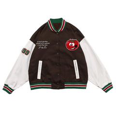 "Tomato" Varsity Jacket