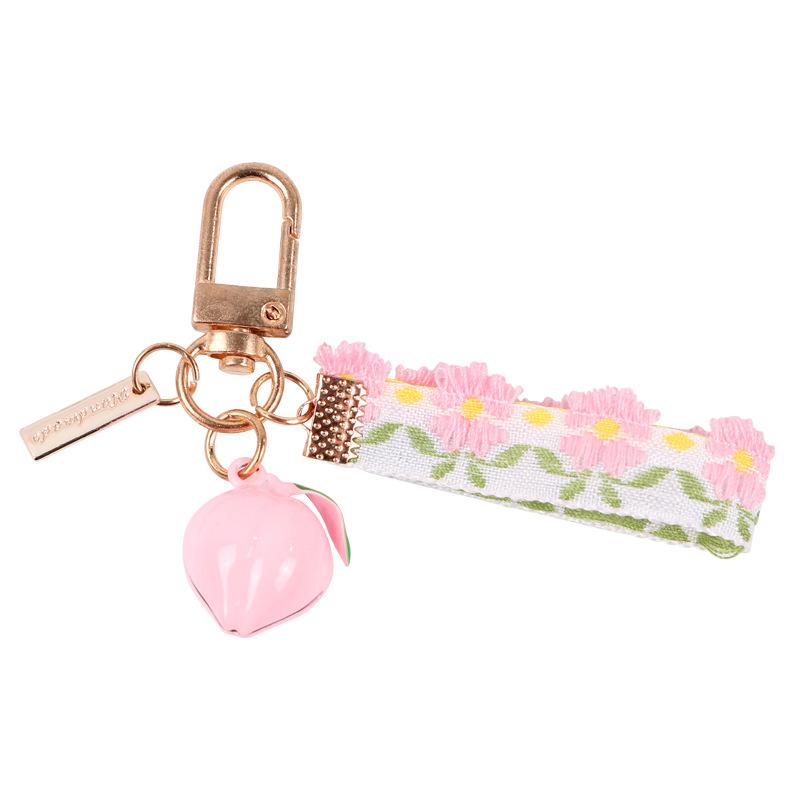 Pink Peach Trend Keychain