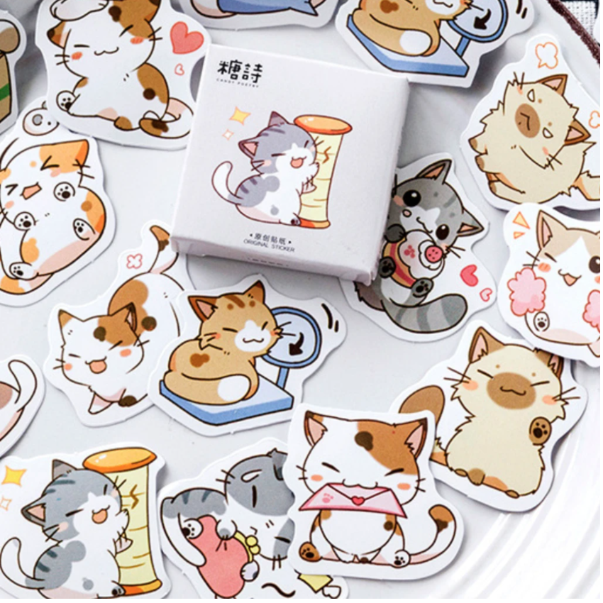 Little Milk Cat Stickers