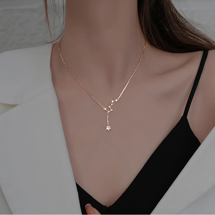 Big Dipper Tassel Necklace