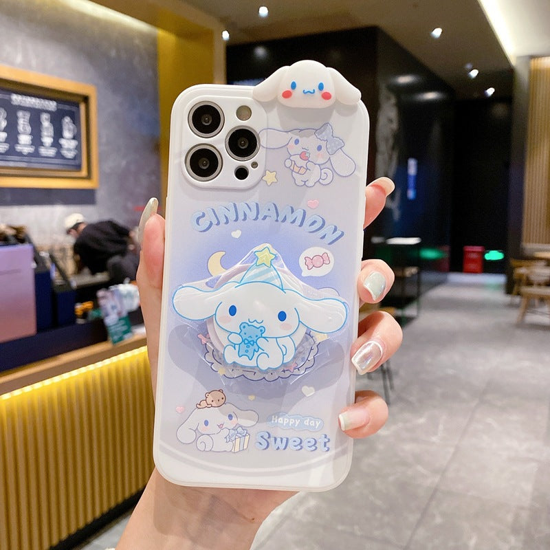 Cute Cartoon Bracket Phone Case