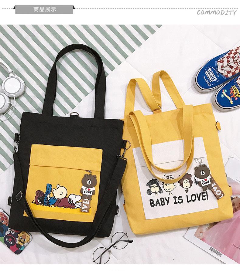 Anime Cartoon Characters Tote Bag