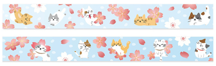 Beautiful Cherry Blossom Washi Tapes