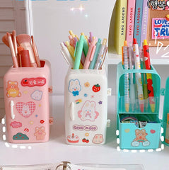 Cartoon Creative Refrigerator Pen Holder