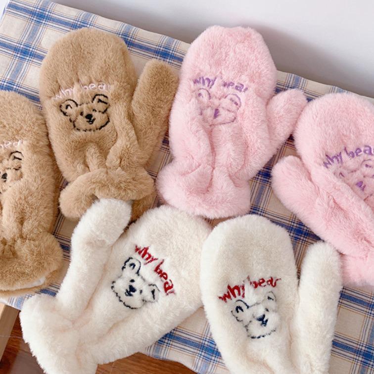 Kawaii Bear Cold Proof Gloves