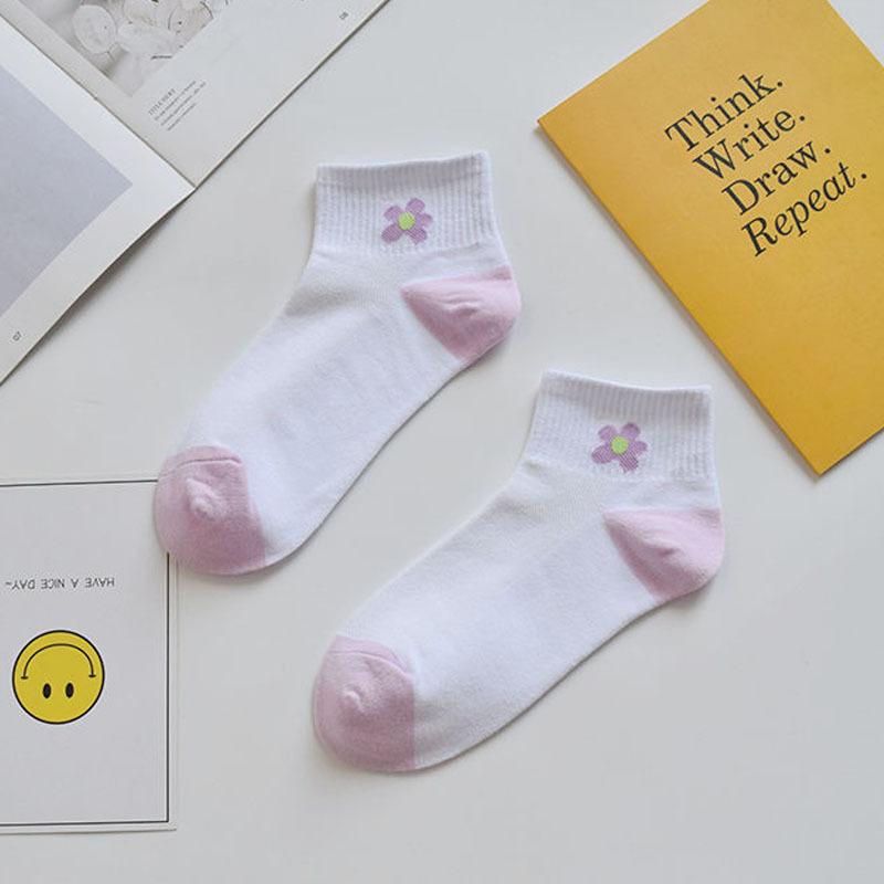 Flower Short Socks