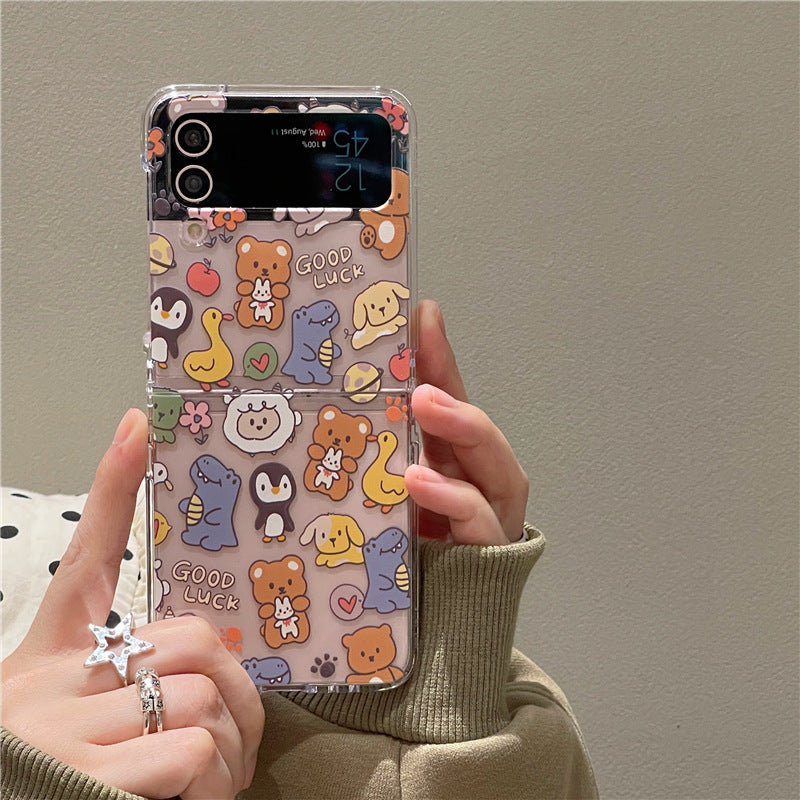 Cute Animal Samsung Foldable Phone Case