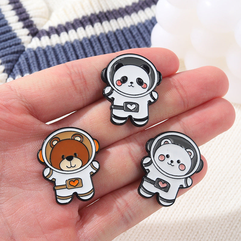 Cute Cartoon Panda Pins