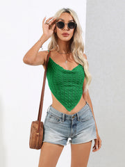 Crisscross Tie Back Top